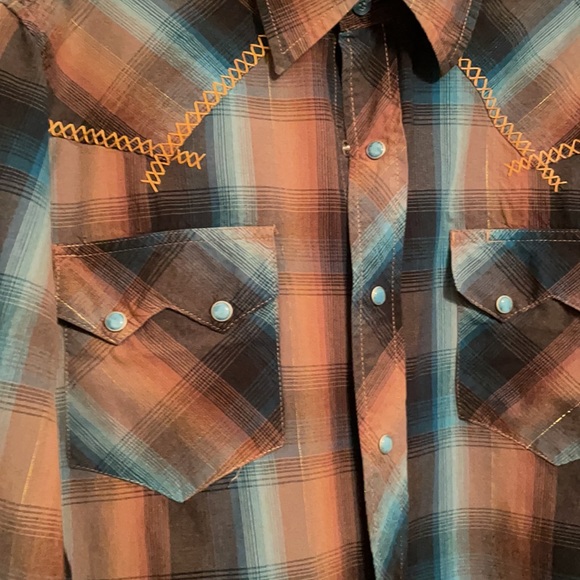 Tin Haul Men’s Pearl Snap L/S - Picture 3 of 4